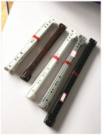 Φωτογραφικές διαφάνειες συρταριών εξωτερικής διαμέτρου αρσενηκού σπειρώματος Fgv cOem, κρυμμένο μαύρο χρώμα δρομέων συρταριών