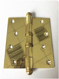 Στρογγυλός σφαιρών ένσφαιρος τριβέας αρθρώσεων πορτών ακρών βαρέων καθηκόντων χρυσά γυαλισμένα 3.0mm
