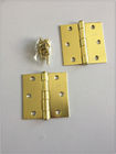 Άκρη μετάλλων αρθρώσεις πορτών ορείχαλκου 5 ιντσών, εσωτερικές αρθρώσεις πορτών βαρέων καθηκόντων