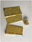 Η πόρτα ένσφαιρου τριβέα ανοξείδωτου δαχτυλιδιών cOem αρθρώνει GP χρυσά καλυμμένα 3.0mm